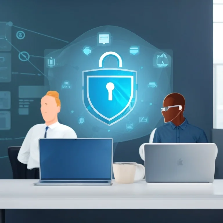 Cybersecurity training session with participants engaging interactively